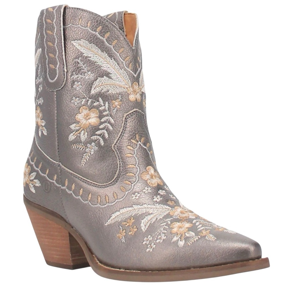 Dingo Primrose Pewter Boot Sz 6.5M NWT